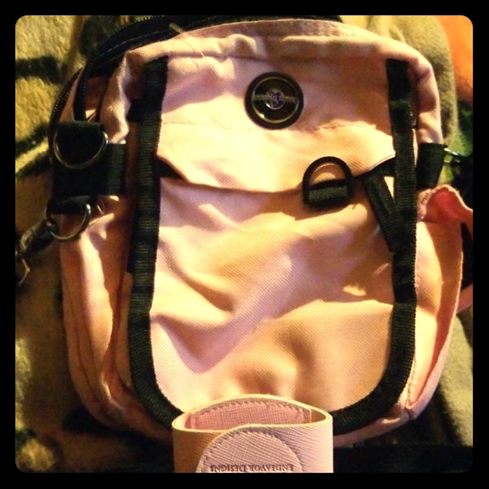 Lil Pink Backpack with Cell Phone Carrier